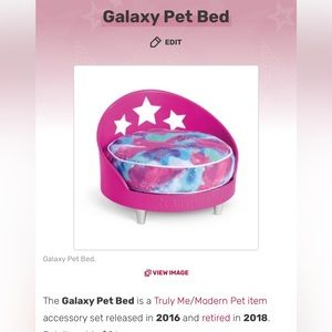 American Girl Galaxy Pet Bed